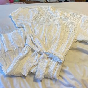 Versona White Dress Size Large